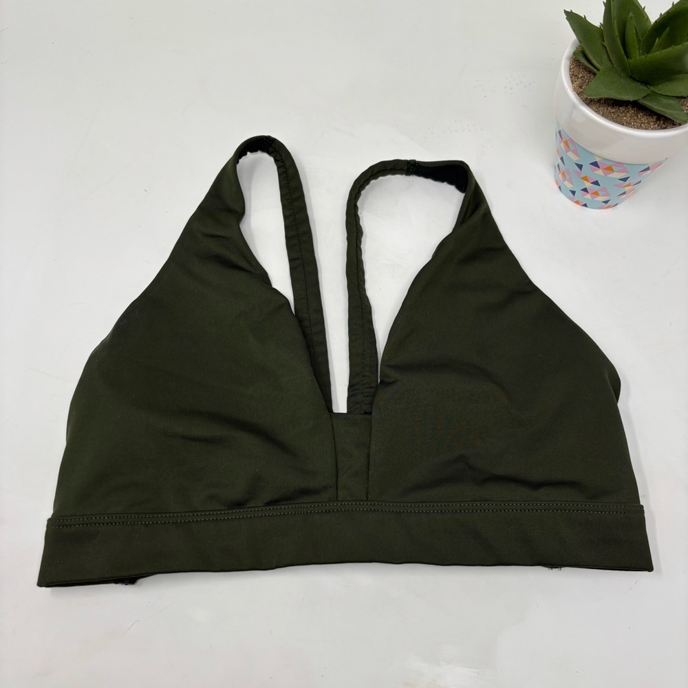 Olive Green Women's Bralette